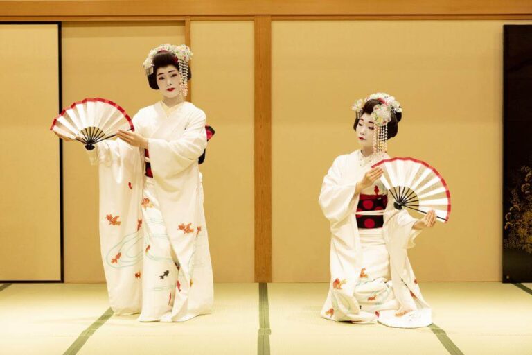 Geisha are traditional Japanese female entertainers who act as hostesses